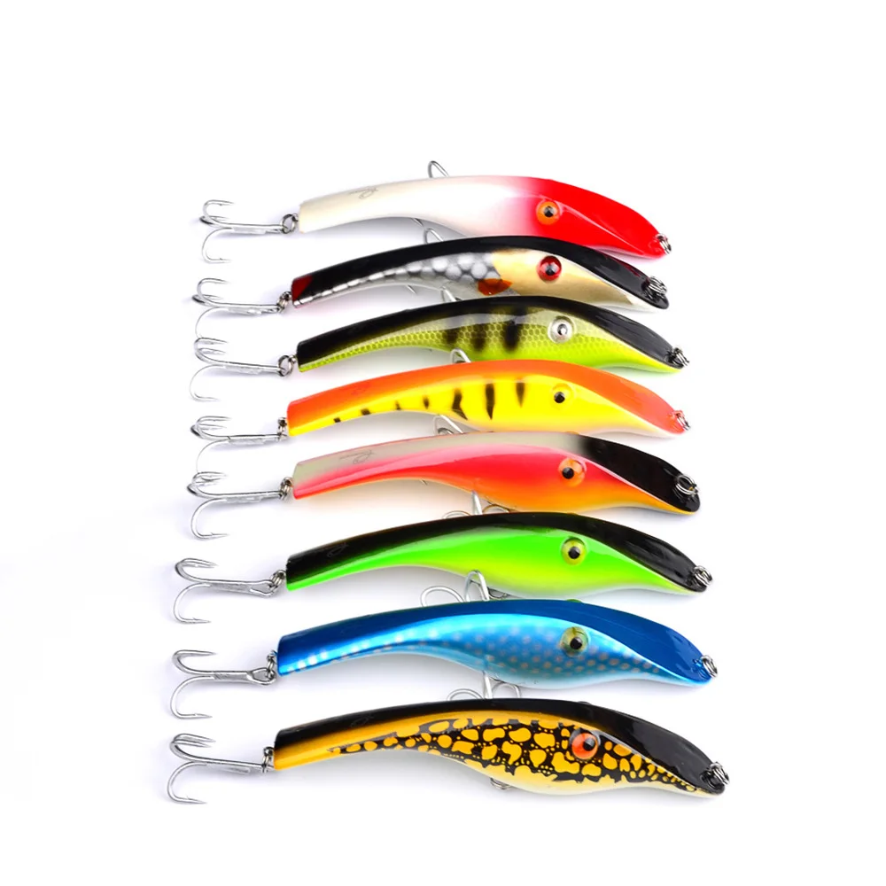 8 Colors Brabed 1/0 Hooks 41g Pencil Lures Plasticsea Fishing Hard Bait Luya Vinilos De Pesca 14.5cm Fish Pike Big Lure Jerkbait | Спорт и