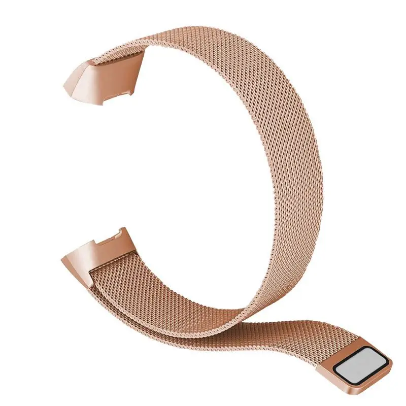 9 цветов для Fitbit charge 3 фитнес-браслет магнитный с миланским плетением браслет из нержавеющей стали сменные полосы для charge3 ремешок