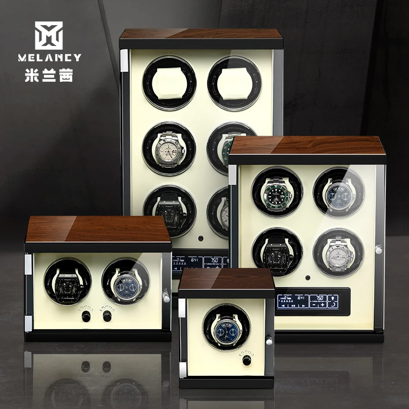 

Automatic Watch Winder Box Uhrenbeweger Mechanical Display 1/2/4/6 Slots Male watch Automatic