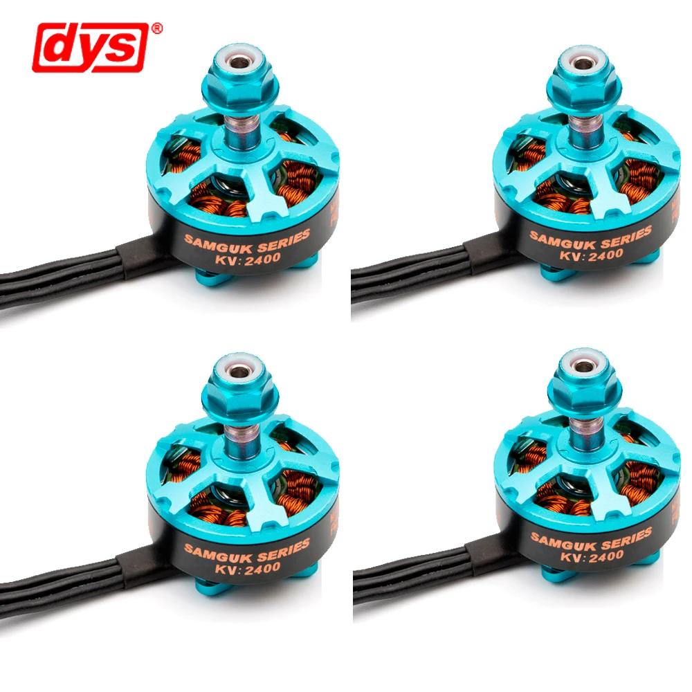 4 шт./лот RC двигатель DYS Samguk Wu 2206 1750KV 4-6S бесщеточный двигатель для мультироторного квадрокоптера