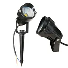 Светодиодный COB садовый светильник ing, 3 Вт, 5 Вт, уличная, с шипами светильник лужайки Водонепроницаемый светильник ing Светодиодный светильник освещение садовой дорожки Точечный светильник s AC85-265V DC12V