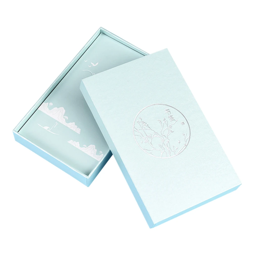 Bookmark Storage Box Holder Container Print Paper Present Case for Gift Packing School Office Supply Teacher |