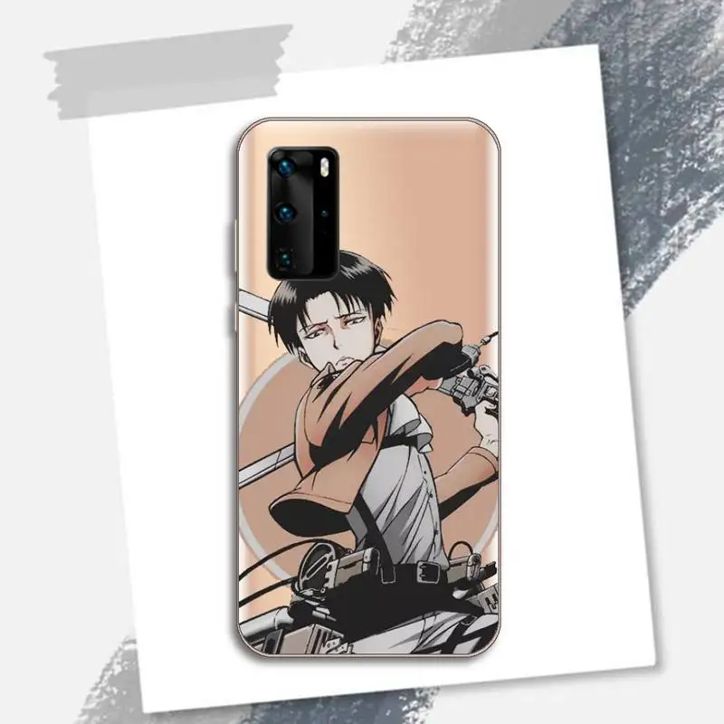 

Attack on titan hot anime Phone Case Transparent for Huawei P honor 8 10i 20 30 40 smart 2019