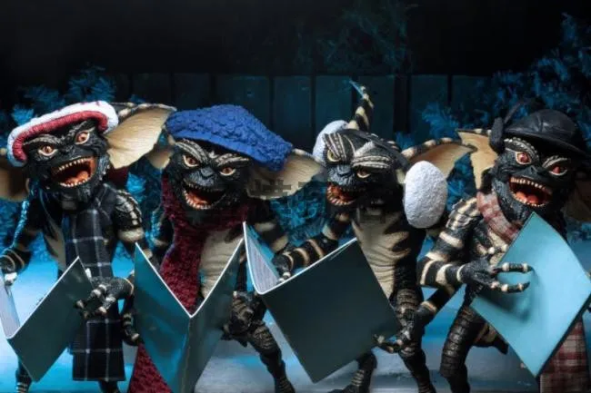 NECA Gremlins зимний костюм 2 упаковки фильм Gremlins инопланетянин набор Gremlin Greta фигурка модель игрушки оригинальная коллекция