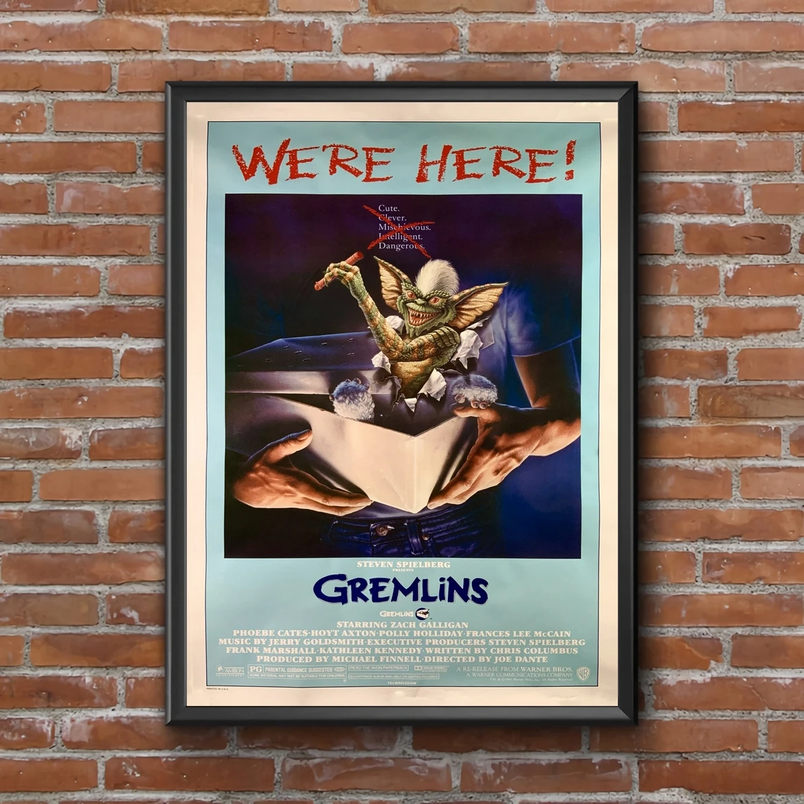 

Постер Фильма Gremlins-1984, домашний декор, классическое искусство, фотография, холст, постер, печать, настенная живопись