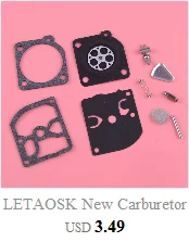 LETAOSK карбюратор арматура карбюратора комплект 530071987 530019172 530035482 подходит для Husqvarna 36-41 136 137 137e 141 142 бензопила Zama C1Q-W29E