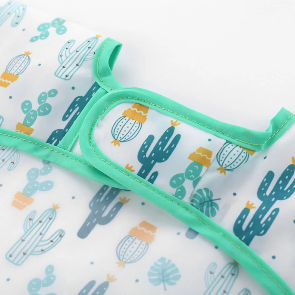 

5pcs Cute Baby Bibs new Waterproof Long Sleeve Apron Toddler Feeding Smock Bib Infant Feeding Burp Clothes Eating Accessories#38