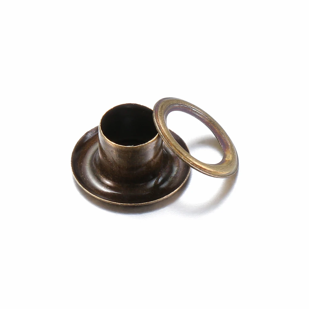 Металлические люверсы для кнопок 50 шт./компл. 5 мм изготовления кожаных люверсов