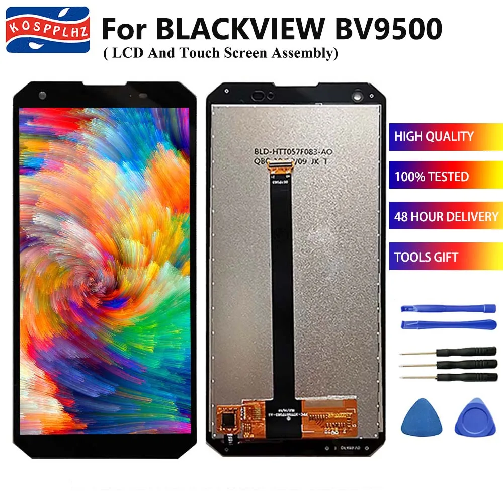 ЖК дисплей 5 7 дюйма для Blackview BV9500 с сенсорным экраном в сборе замена pro аксессуары