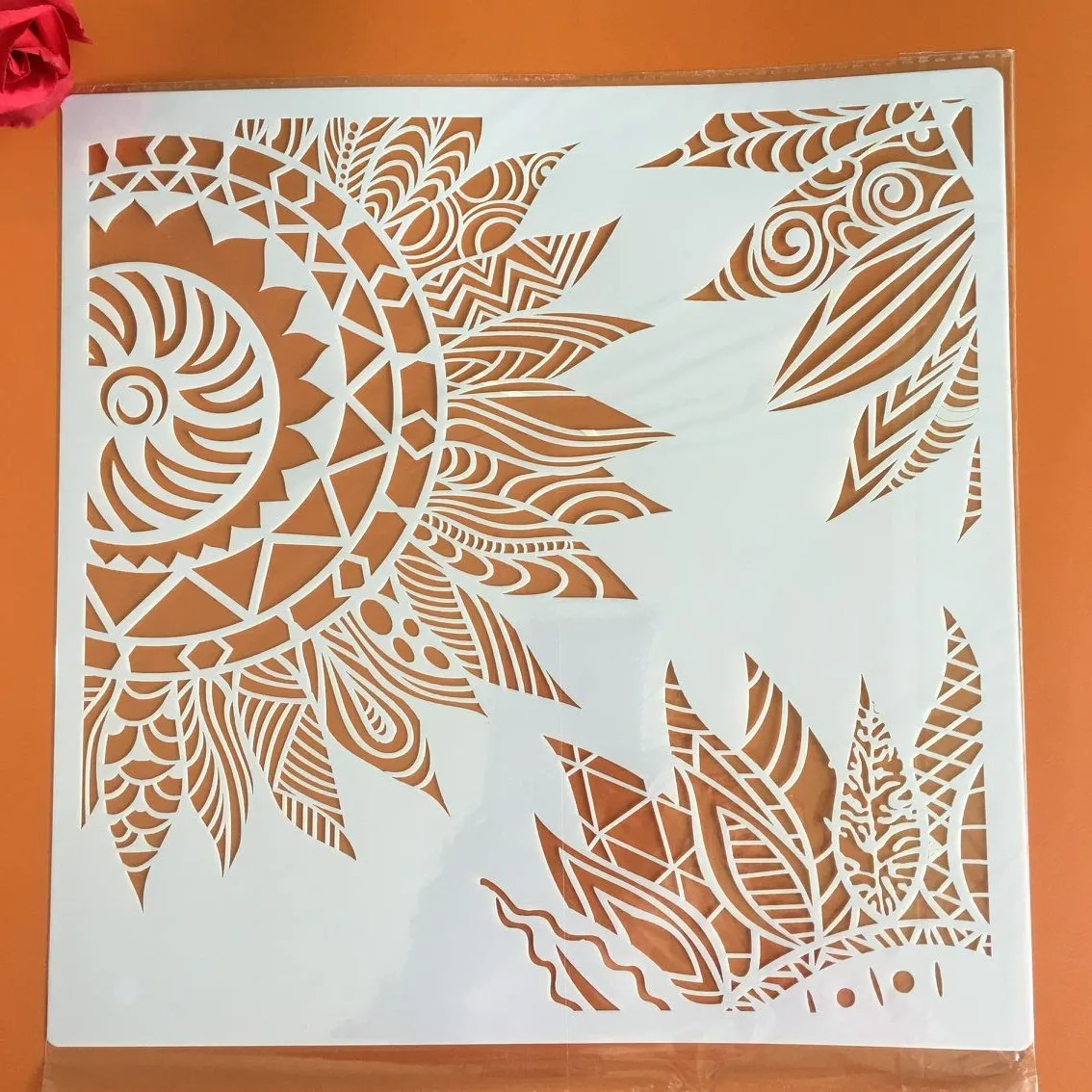 

30 * 30cm Mandala Geometry DIY Layering Stencils Wall Painting Scrapbook Coloring Embossing Album Decorative Template for walls