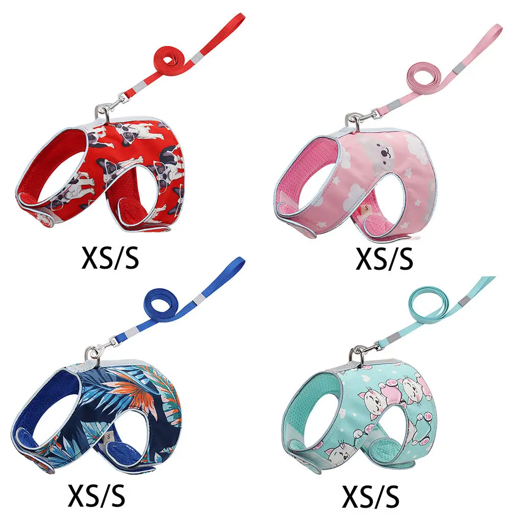 

Cat Harness Comfortable Reflective Strips Pet Chest Strap for Outdoor Kitten