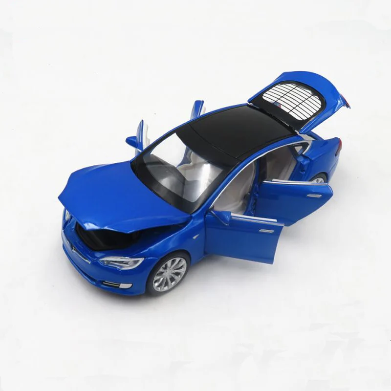 Брелок для автомобильных ключей новый Tesla модель S P100D 1: 32 Размеры металлическая