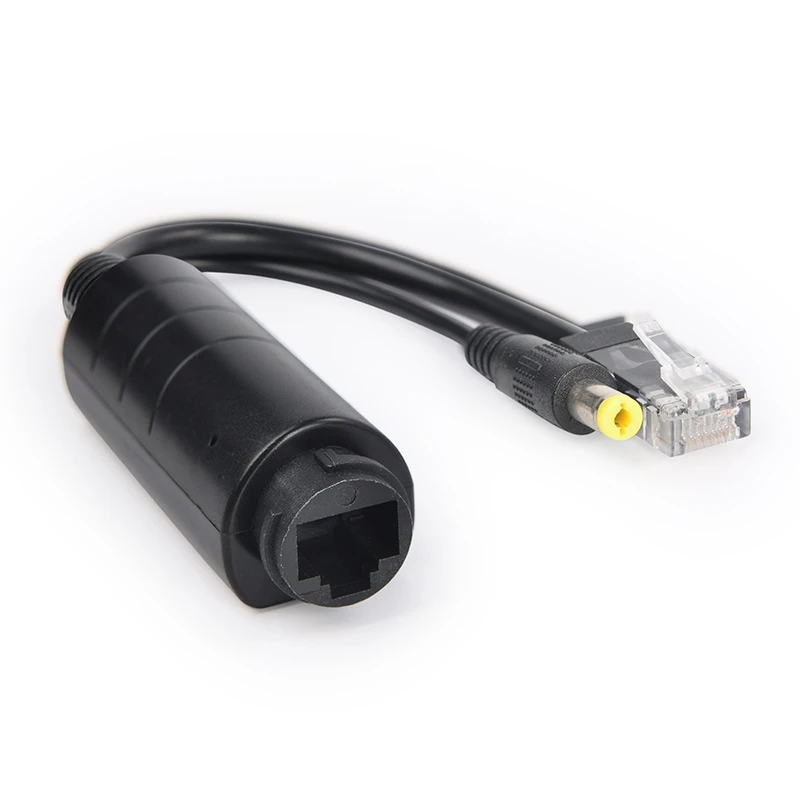 

Waterproof FS5712B 10/100M Input 48V DC /0.35A, Output 12V/1A 1500V High Voltage Isolation Poe Splitter