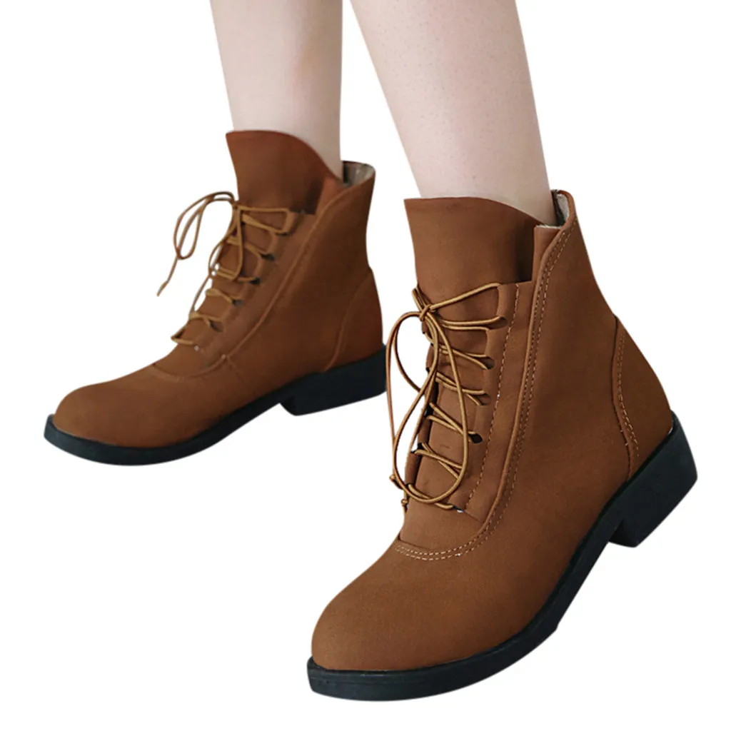 Новые женские ботильоны сезон осень-зима обувь на квадратном каблуке