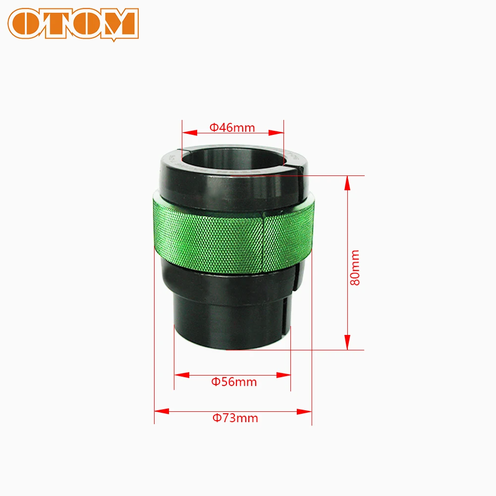 Green D46MM OTOM CNC вилка уплотнение водителя мотоцикла передний амортизатор сальник оснастка втулка драйвер для HONDA KTM KAWASAKI SUZUKI YAMAHA - Цвет: Green D46MM