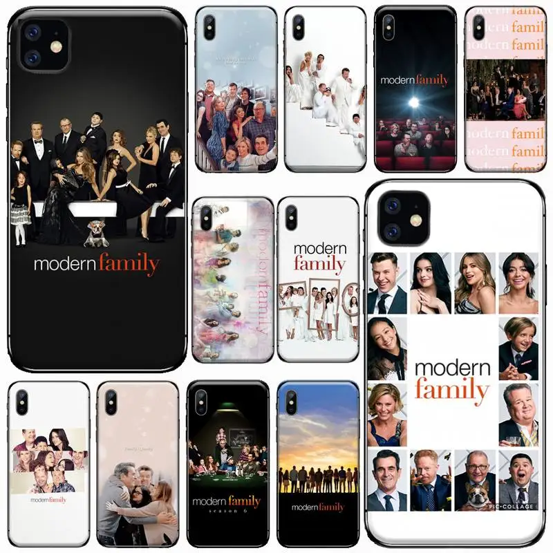 

Modern Family American teleplay funny Phone Case for iPhone 11 12 pro XS MAX 8 7 6 6S Plus X 5S SE 2020 XR Soft silicone