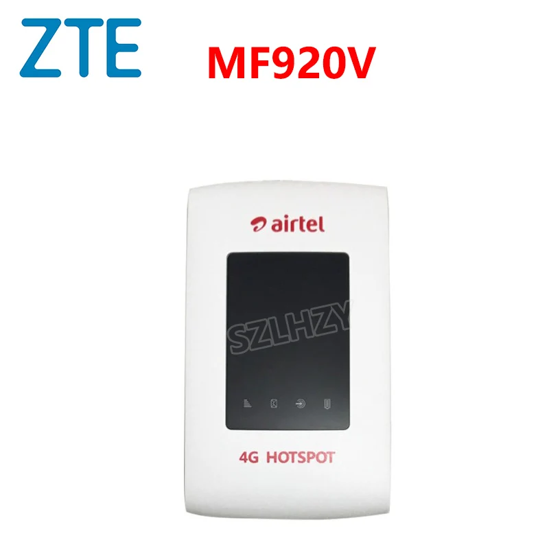 Разблокированный zte MF90 MF920V 4G Wi-Fi роутер 150mbs Mifi Мобильная точка доступа карман 4G модем Carfi 2000 мАч батарея с слотом для sim-карты