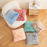 pillow covers living room sofa decorative cushion covers soft fur plush shaggy fluffy cushion cover pillow home decor
