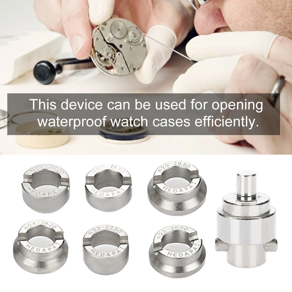 Часы задняя крышка чехол Крышка для бутылок комплект адаптер с 6 пресс форм #5538 #5700