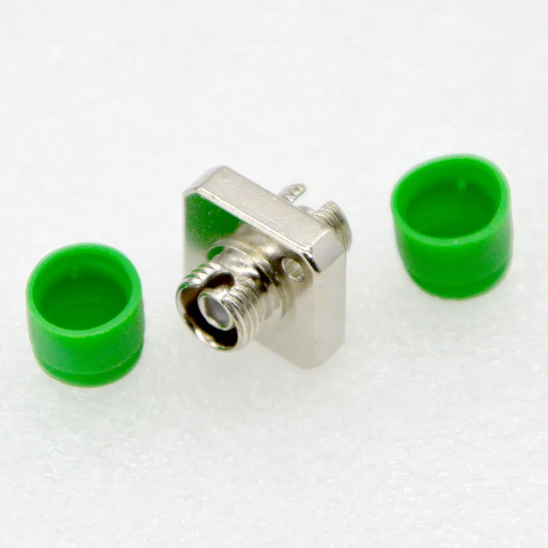 GONGFENG 100PCS New Optical Fiber Adapter Connector FC/PC/APC Square Integrated Zinc Alloy Transfer Flange Coupler Wholesale |