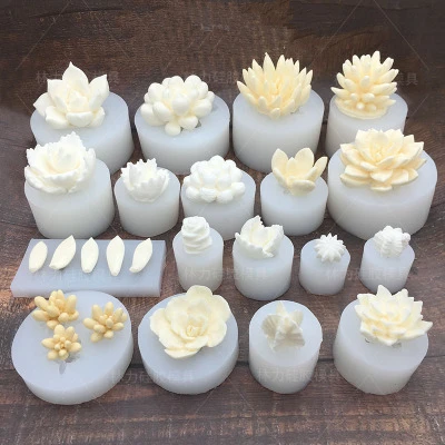 Суккуленты силиконовые формы для торта инструменты выпечки Fondant украшения