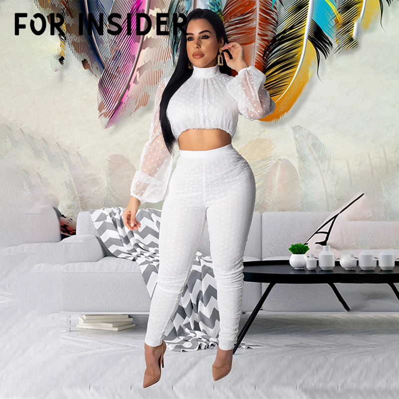 Для Insider сексуальные черные вечерние из двух частей набор для женщин с длинным