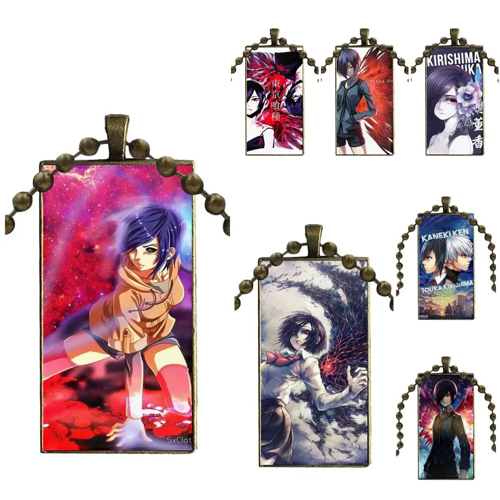 Для рождественского подарка модный стеклянный кабошон кулон прямоугольное