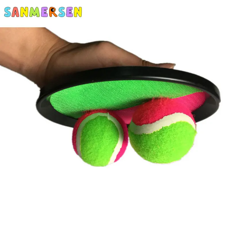 Присоска липкий мяч игрушка для спорта на открытом воздухе искусственный набор