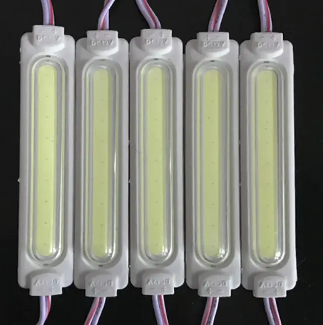Светодиодный модуль COB с объективом водонепроницаемый pixel для знака 9 чип DC12V 2 4 Вт