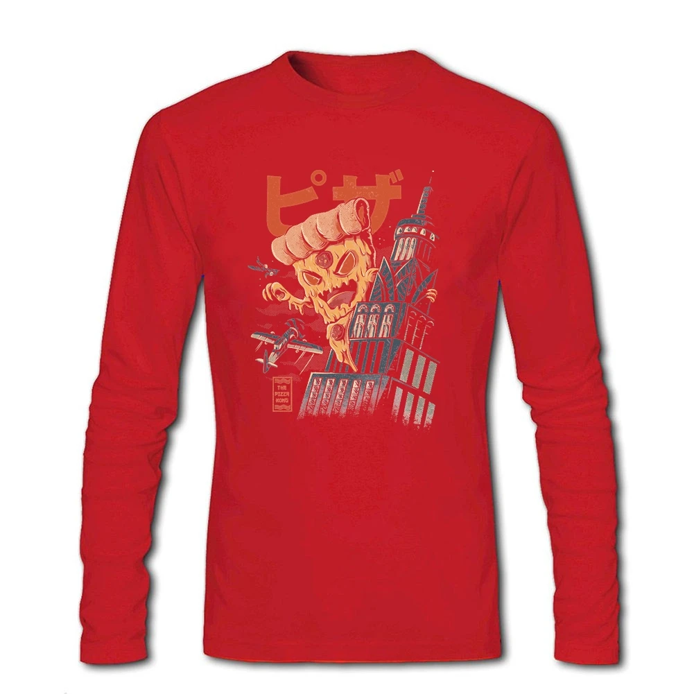 Забавная Мужская футболка с изображением фаната пиццы винтажная японская