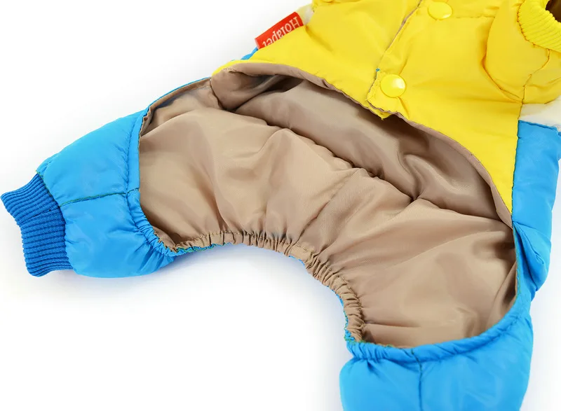 Winter Dog Clothes Thicken Warm Coat Jacket For Small Dogs Waterproof Chihuahua Yorkie Clothing Overalls Pet Jumpsuits Hoodies