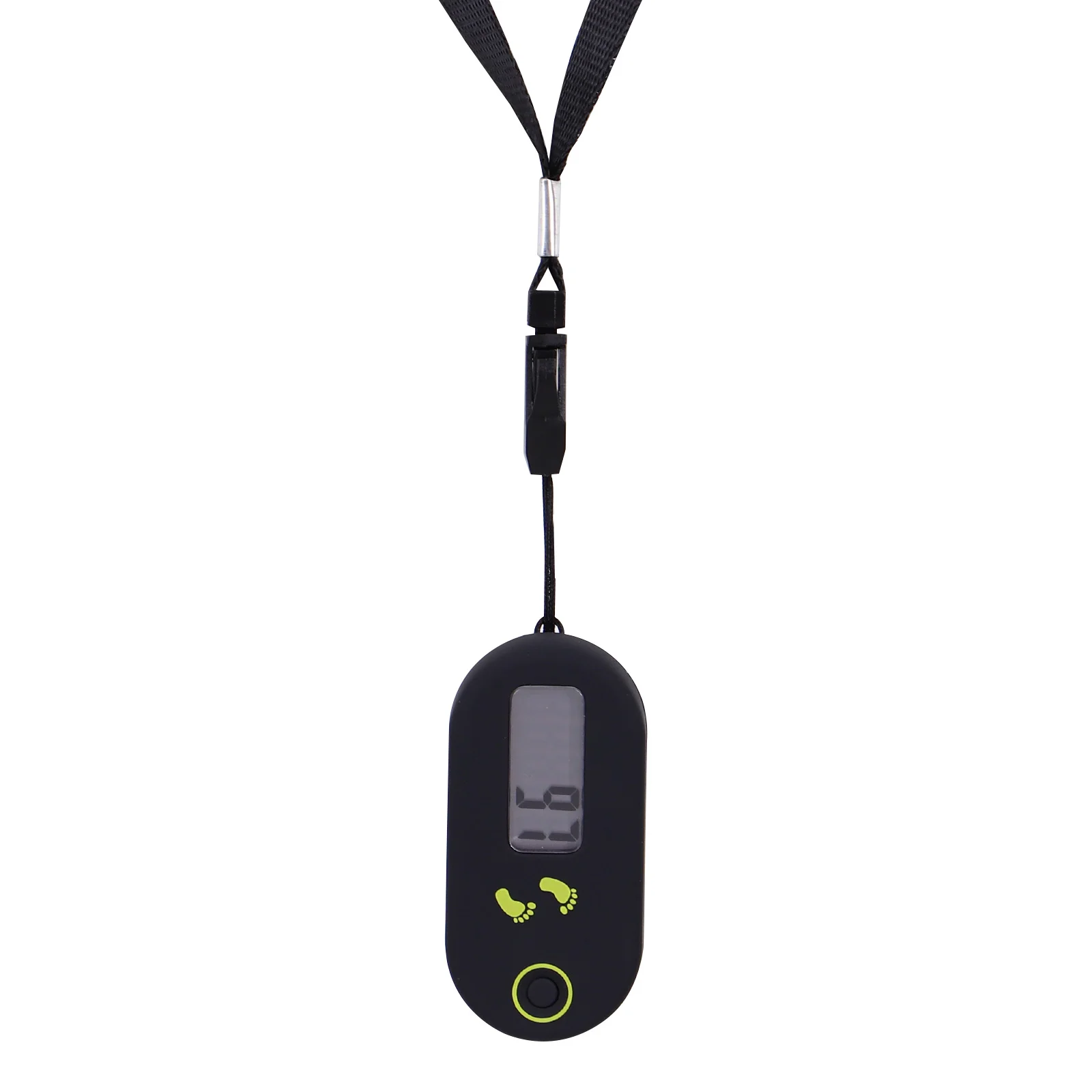 

Clispeed 3D Digital Pedometer Mini Simple Walking Step for Men Exercise (Black)