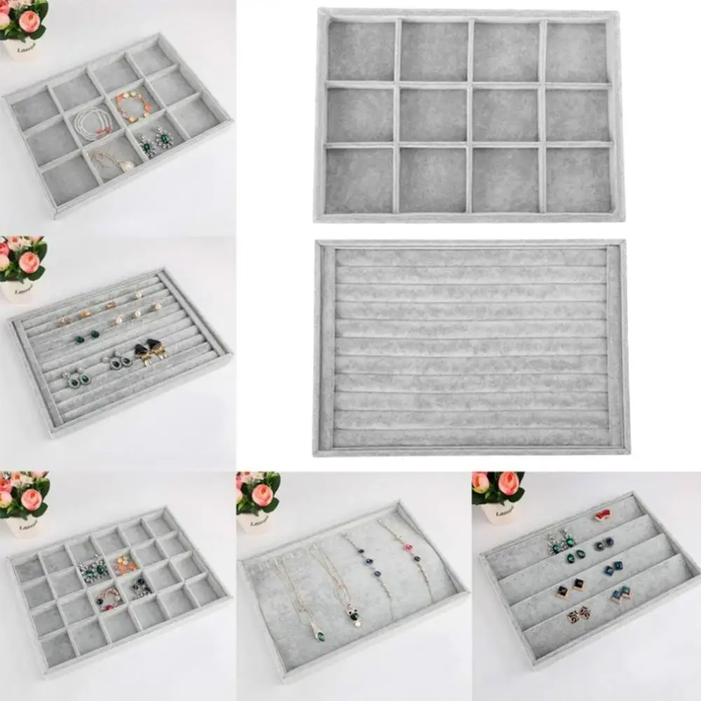 Модные бархатные тканевые серьги кольца ювелирные изделия подвесной держатель