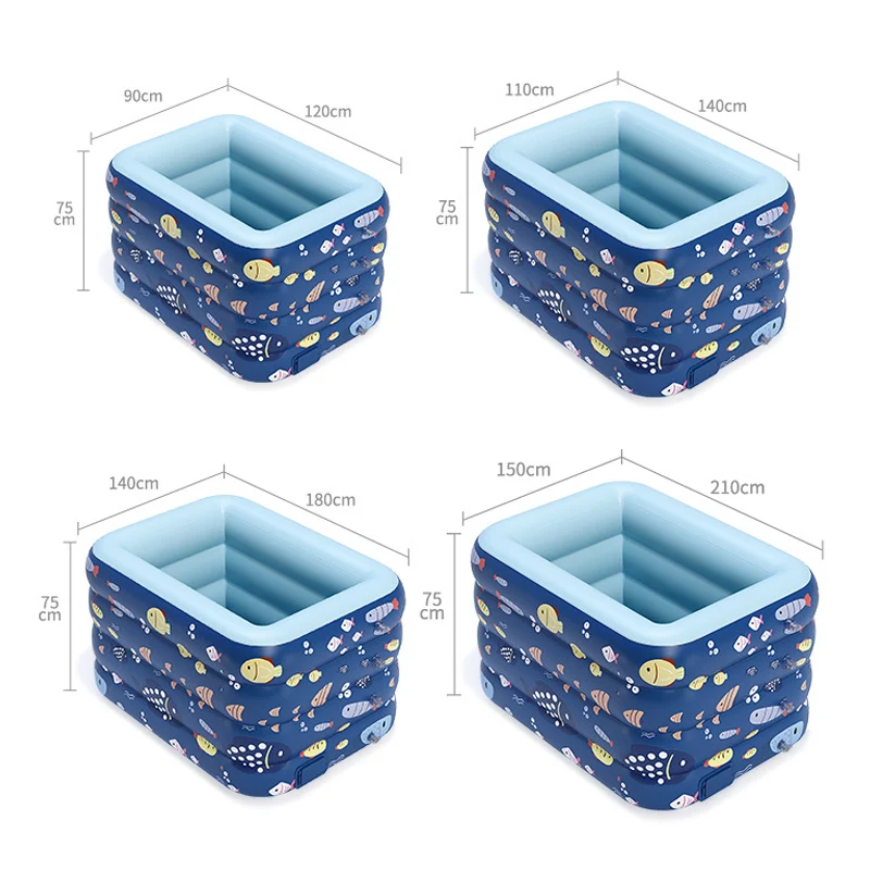 

New Safe PVC Cartoon Animal Children Pool Child Dry Pool Children Inflatable Tank Outdoor Indoor Toy In Stock
