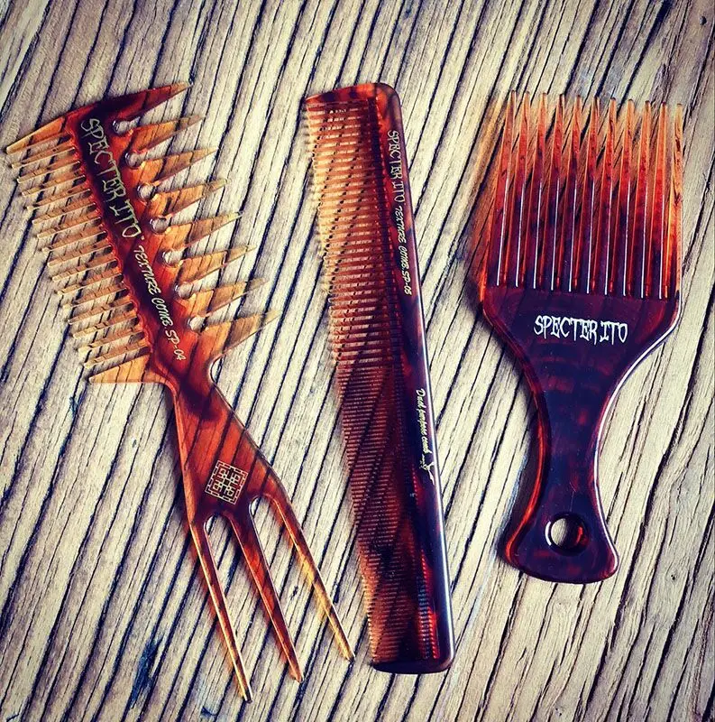 Vintage Hair Comb Clips