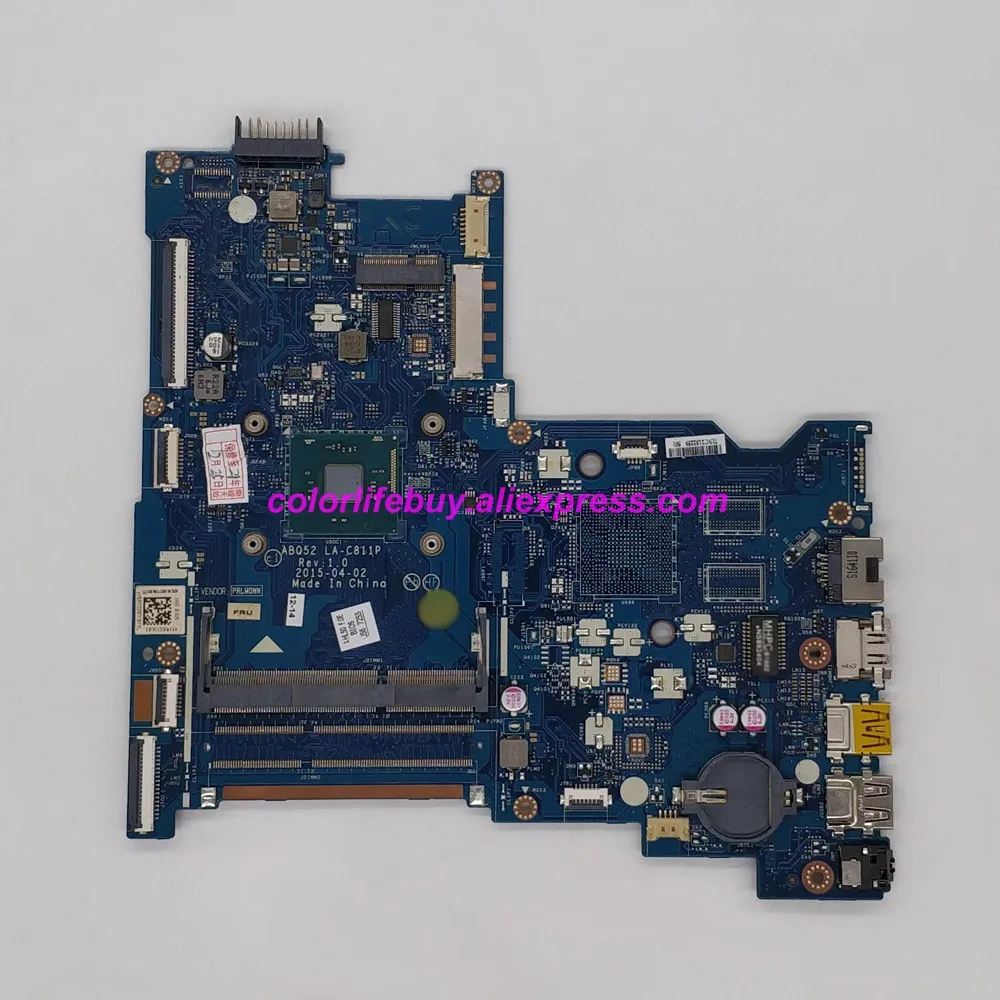 Оригинальная материнская плата ноутбука 815249-601 815249-501 815249-001 ABQ52 LA-C811P PenN3700 для HP