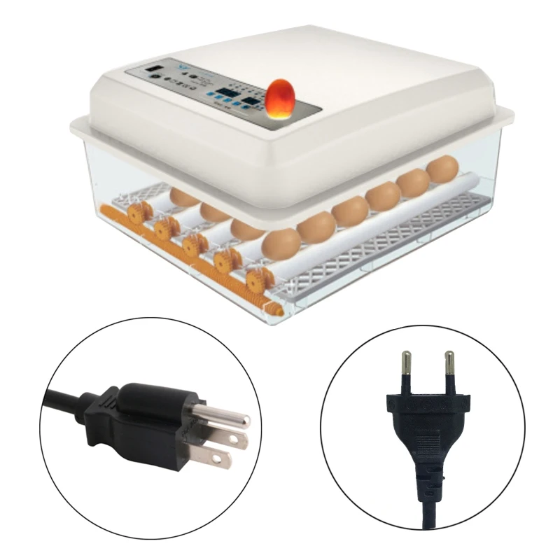 Автоматический инкубатор для яиц Брудер с цифровым контролем влажности 24