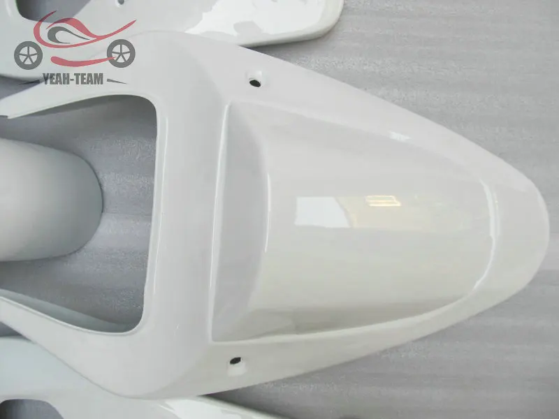 Набор обтекателей для SUZUKI GSXR600 01 02 03 GSXR750 2001 2002 2003 белый ABS пластик набор мотоциклов