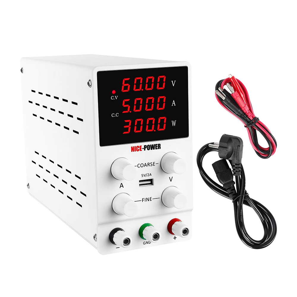60V 5A Switching LAB DC Power Supply Adjustable Power Source Mobile Phone Maintenance Power Supply Sps605