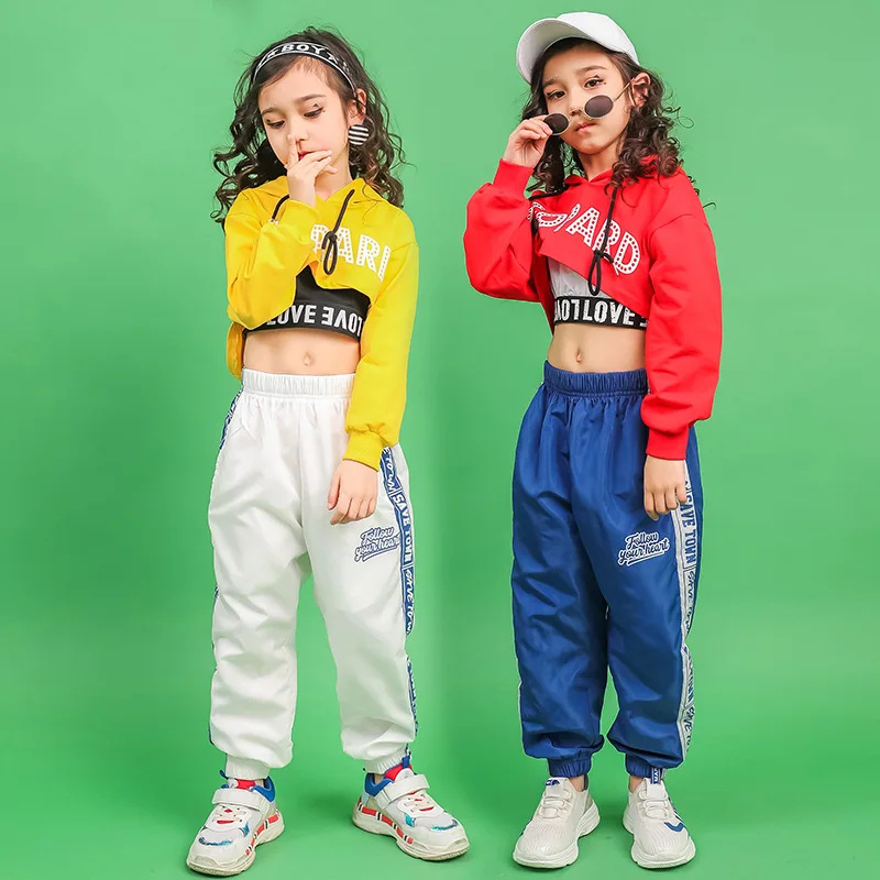 Детские костюмы для бальных танцев в стиле хип хоп девочек и мальчиков