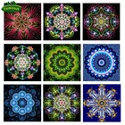 Краска YUMEART с бриллиантами, рисование, вышивка крестиком, цветок, полноразмерная вышивка, религин, мандала, иглы ручной работы, искусство и ремесло