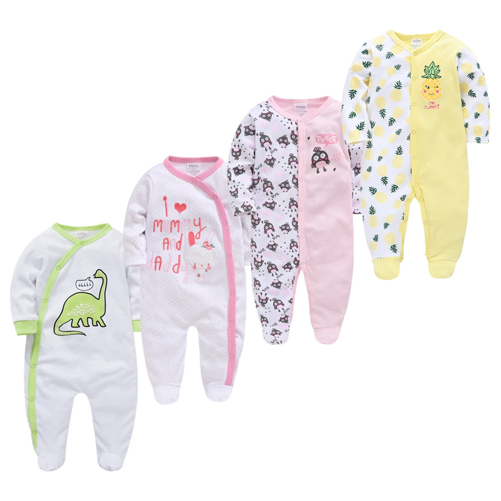 Детская Пижама для младенцев Одежда сна Roupas bebe fille Мягкая дышащая одежда