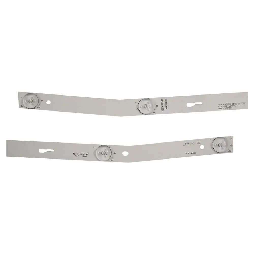 Светодиодная лента blaklight 6 ламп для AKAI JS-D-JP3220-061EC E32F2000 MCPCB AKTV3222 ST3151A05-8 AKTV3212 AKTV3216 |