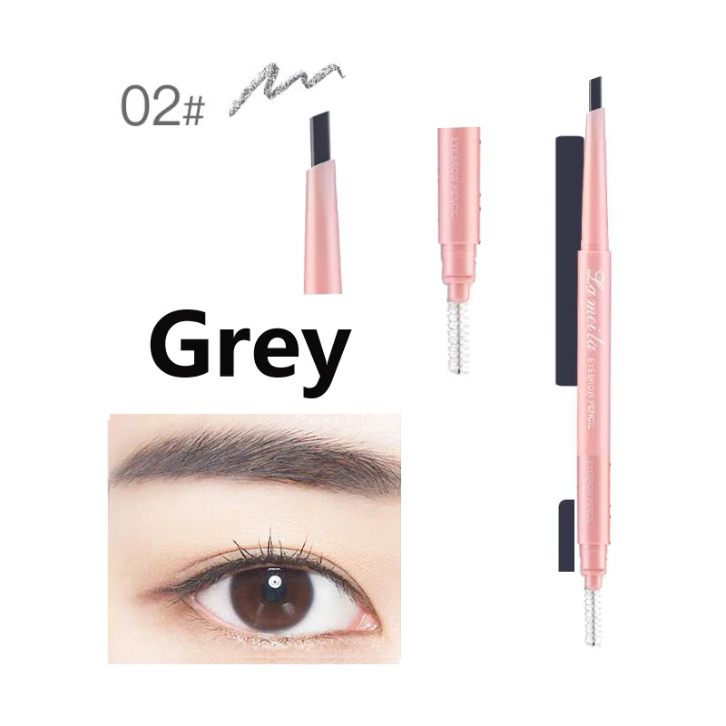 Новинка цветной двухсторонний карандаш для бровей натуральный