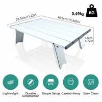 outdoor folding table beach camping backpacking portable table with carry bag ultralight mini garden furniture picnic desk