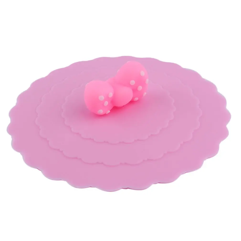 PREUP прекрасная Анти пыль силиконовая фруктовая Стеклянная Кружка Крышка