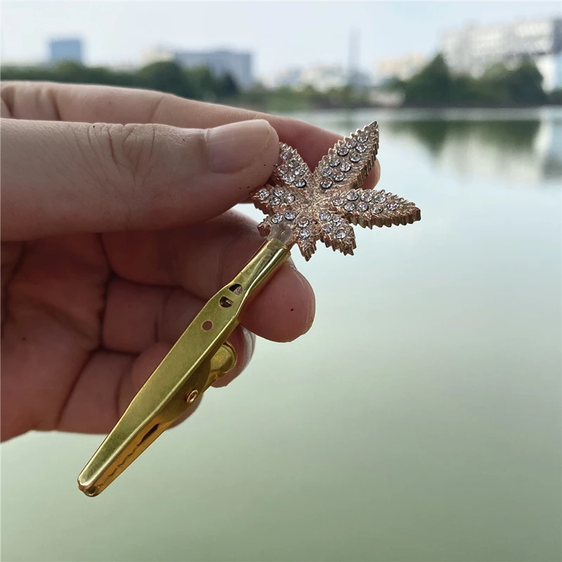 Дизайн листьев для курения эргономичный зажим тупые ручки банкомата зажимы