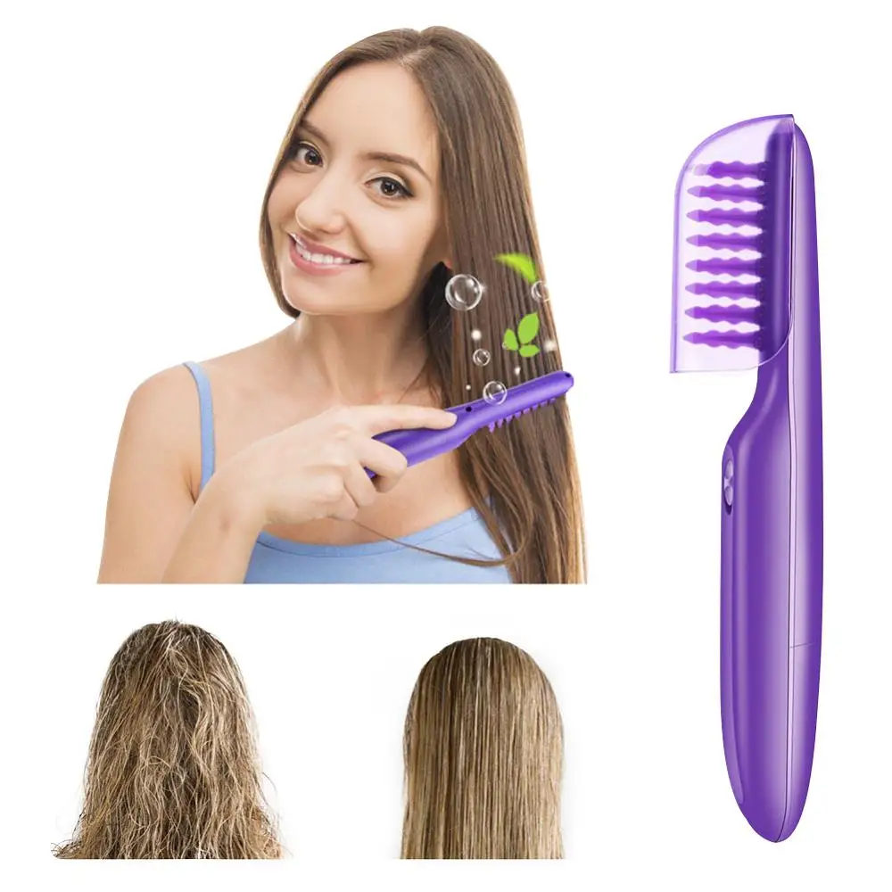 

Electric Detangling Brush Hair Curly Detangle Brush Scalp Massage Comb Loosen Knots and Tangles For Wet and Dry Hair Kids Adult