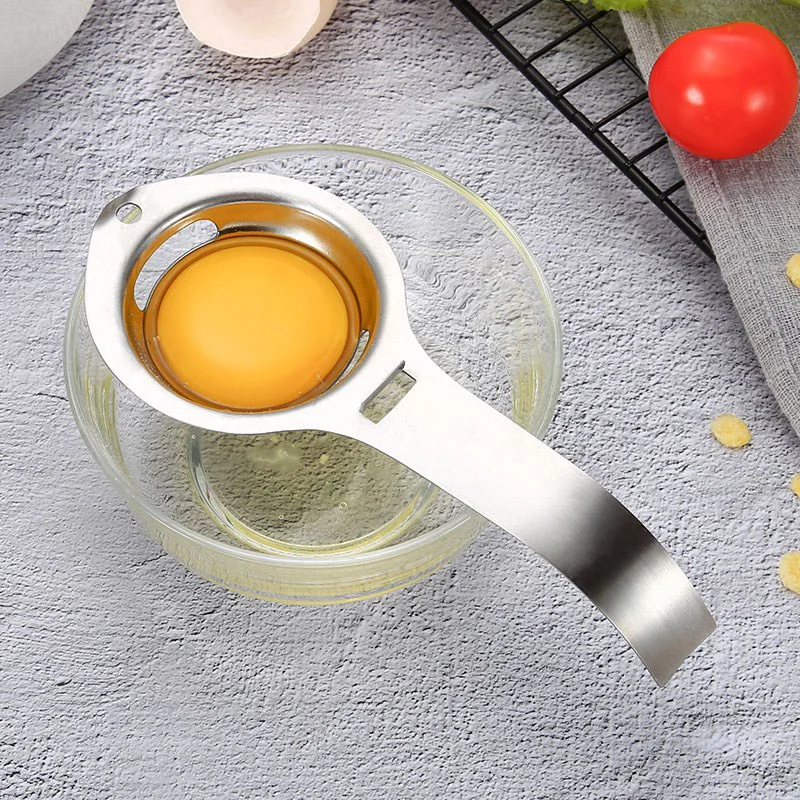 Кухонные инструменты для яиц из нержавеющей стали сепаратор креативный яичного