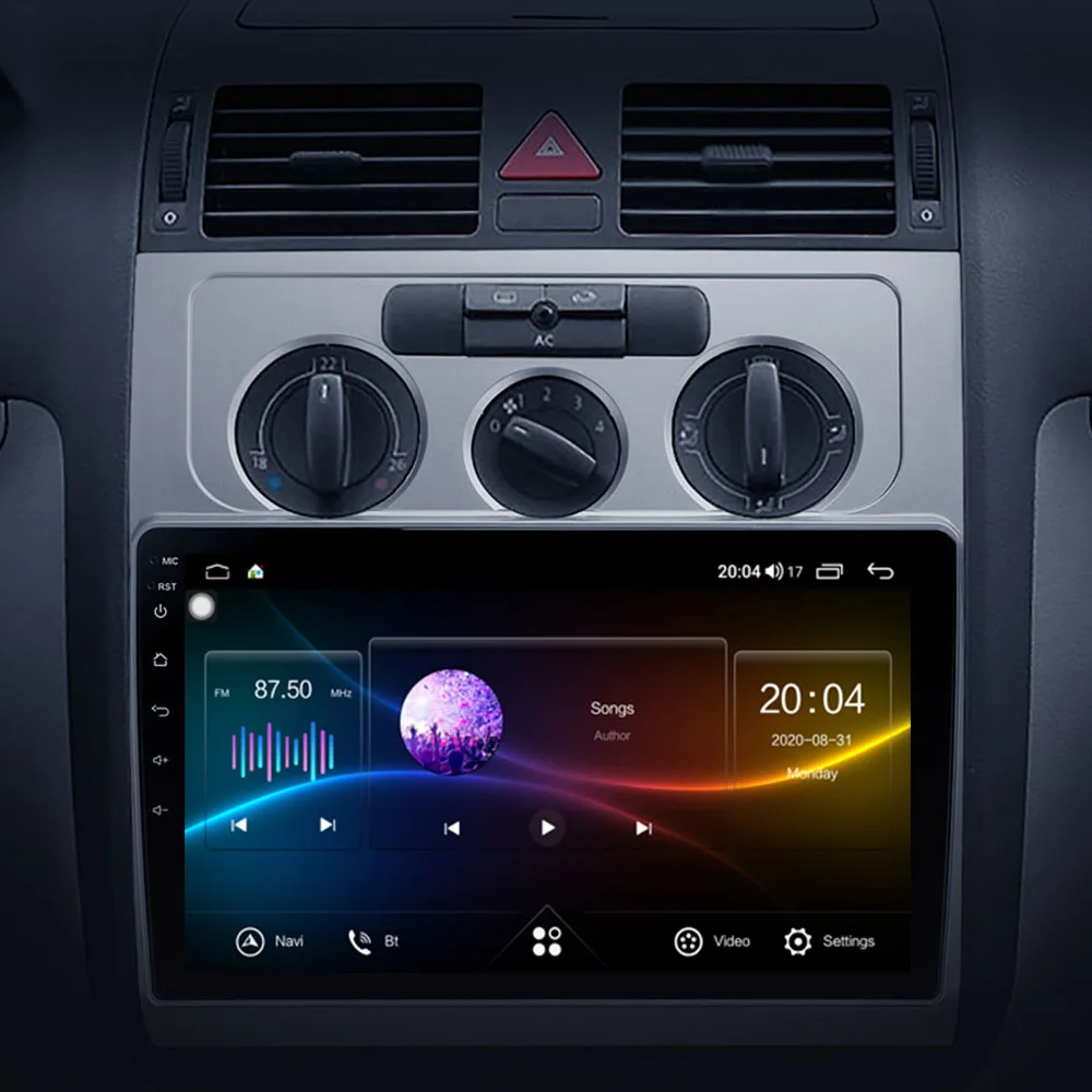 4G LTE Android 10 1 для Volkswagen VW Touran 2003 - 2010 Автомагнитола мультимедийный видеоплеер